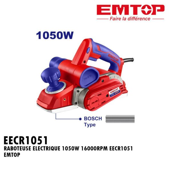 RABOTEUSE ELECTRIQUE 1050W 16000RPM EECR1051 EMTOP