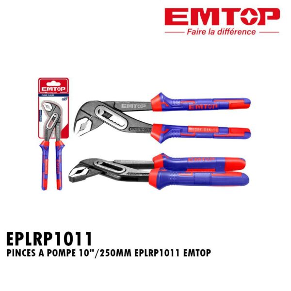 PINCES A POMPE 10"/250MM EPLRP1011 EMTOP
