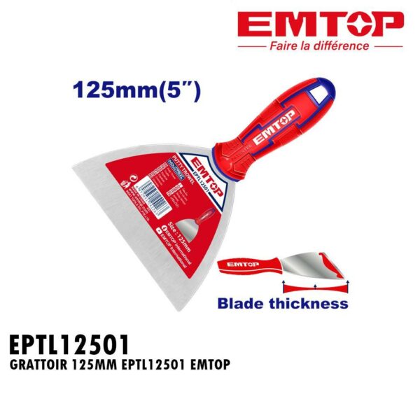 GRATTOIR 125MM EPTL12501 EMTOP