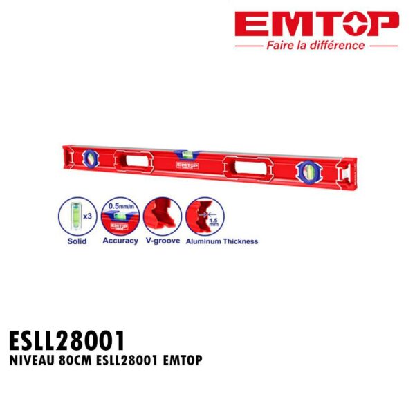 NIVEAU 80CM ESLL28001 EMTOP