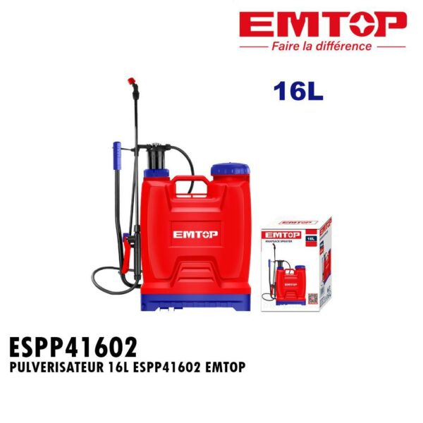 PULVERISATEUR 16L ESPP41602 EMTOP
