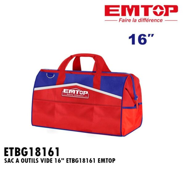 SAC A OUTILS VIDE 16" ETBG18161 EMTOP