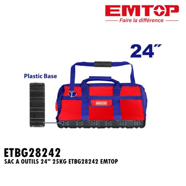 SAC A OUTILS 24" 25KG ETBG28242 EMTOP