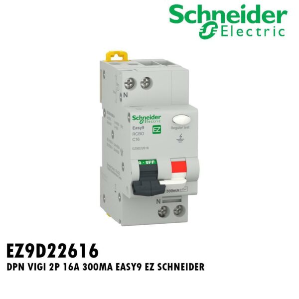 DPN VIGI 2P 16A 300MA EASY9 EZ SCHNEIDER