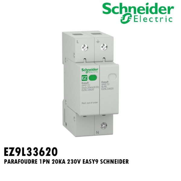PARAFOUDRE 1PN 20KA 230V EASY9 SCHNEIDER