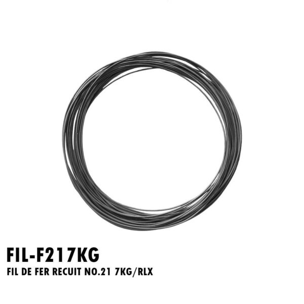 FIL DE FER RECUIT NO.21 7KG/RLX