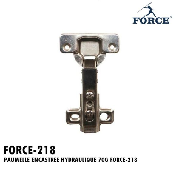 PAUMELLE ENCASTREE HYDRAULIQUE 70G FORCE-218