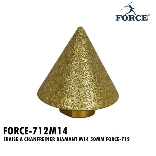 FRAISE A CHANFREINER DIAMANT M14 50MM FORCE-712