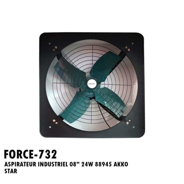 ASPIRATEUR INDUSTRIEL 08" 24W 88945 AKKO STAR