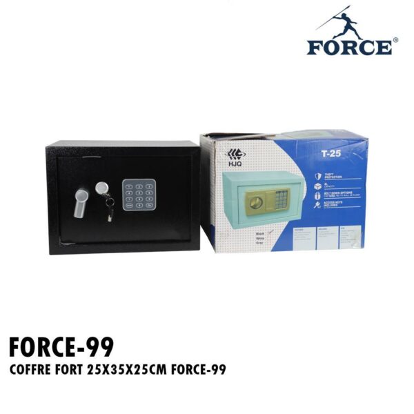 COFFRE FORT 25X35X25CM FORCE-99
