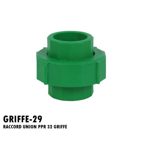 RACCORD UNION PPR 32 GRIFFE