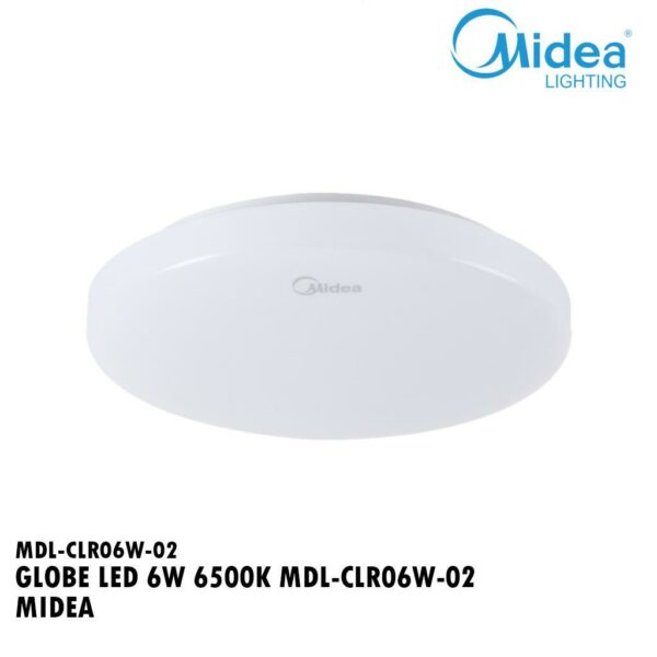 GLOBE LED 6W 6500K MDL-CLR06W-02 MIDEA X
