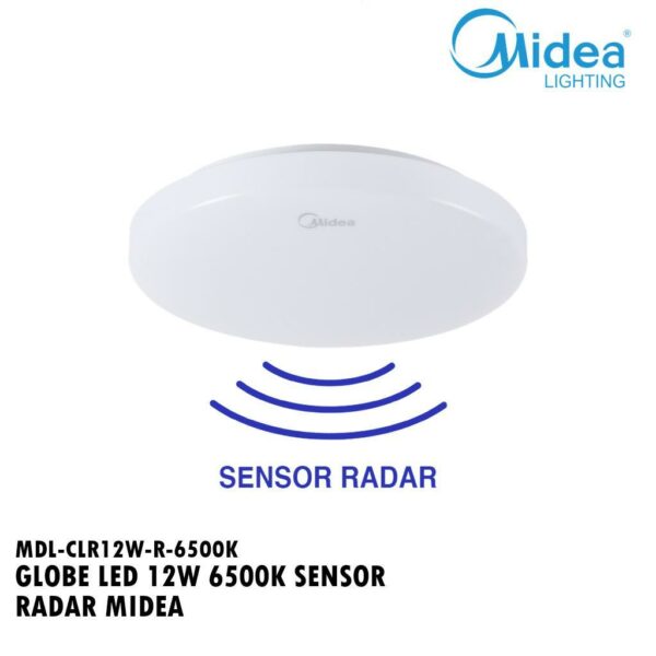 GLOBE LED 12W 6500K SENSOR RADAR MIDEA