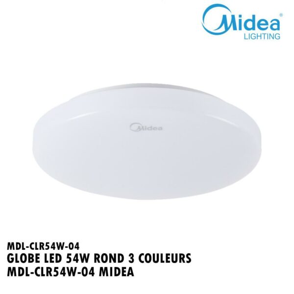 GLOBE LED 54W ROND 3 COULEURS MDL-CLR54W-04 MIDEA