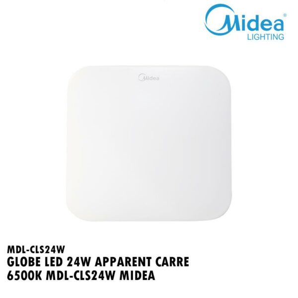 GLOBE LED 24W APPARENT CARRE 6500K MDL-CLS24W MIDEA x