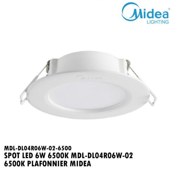SPOT LED 6W 4" 6500K MIDEA