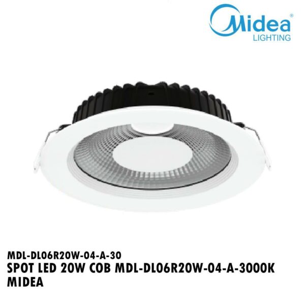 SPOT LED 20W COB MDL-DL06R20W-04-A-3000K MIDEA