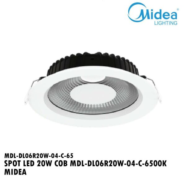 SPOT LED 20W COB MDL-DL06R20W-04-C-6500K MIDEA