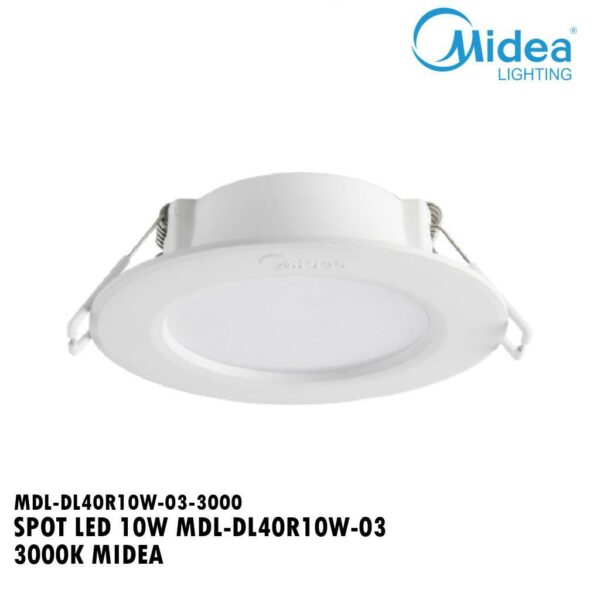 SPOT LED 10W MDL-DL40R10W-03 3000K MIDEA X