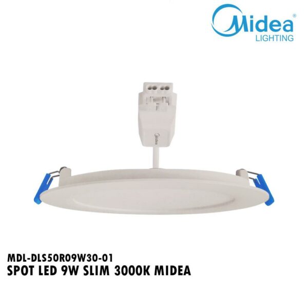 SPOT LED 9W 5" SLIM 3000K MIDEA