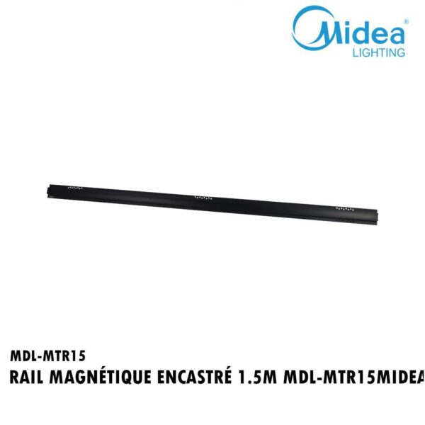 RAIL MAGNETIQUE ENCASTRE 1.5M MDL-MTR15 MIDEA