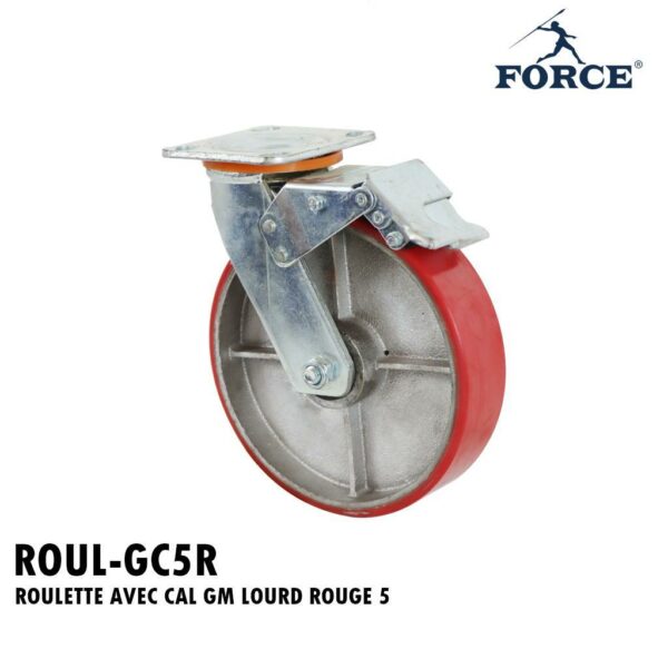 ROULETTE AVEC CAL GM LOURD ROUGE 5