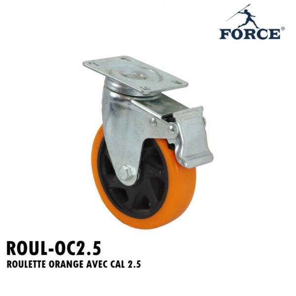 ROULETTE ORANGE AVEC CAL 2.5