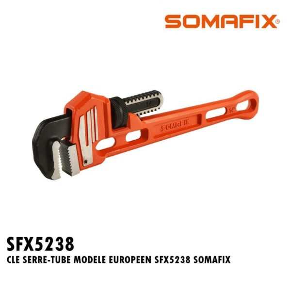 CLE SERRE-TUBE MODELE EUROPEEN SFX5238 SOMAFIX