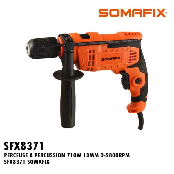 PERCEUSE A PERCUSSION 710W 13MM 0-2800RPM SFX8371 SOMAFIX