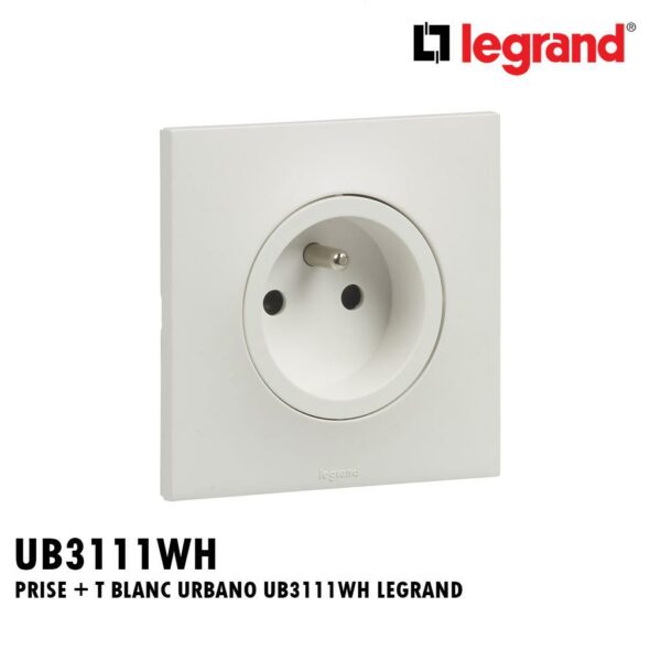 PRISE + T BLANC URBANO UB3111WH LEGRAND