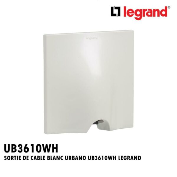 SORTIE DE CABLE BLANC URBANO UB3610WH LEGRAND