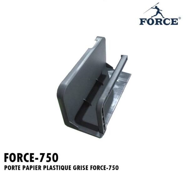 PORTE PAPIER PLASTIQUE GRISE FORCE-750
