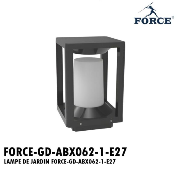 LAMPE DE JARDIN FORCE-GD-ABX062-1-E27