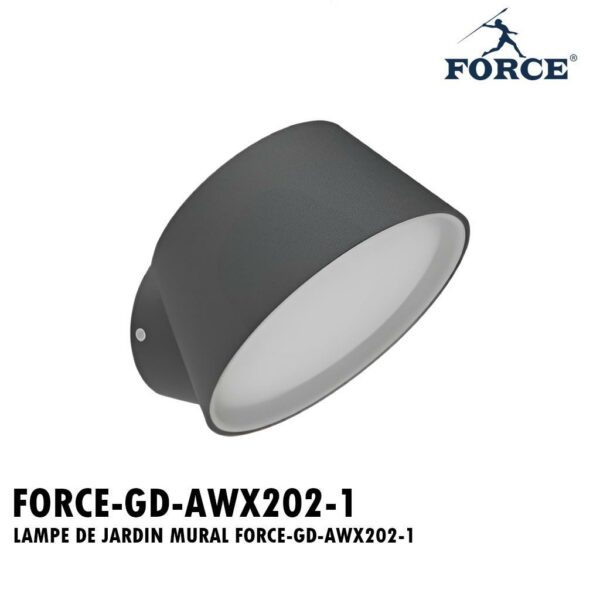 LAMPE DE JARDIN MURAL FORCE-GD-AWX202-1