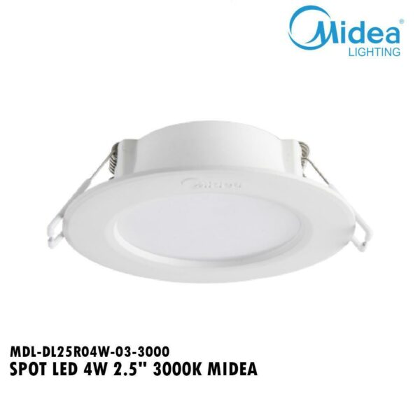 SPOT LED 4W 2.5" 3000K MIDEA