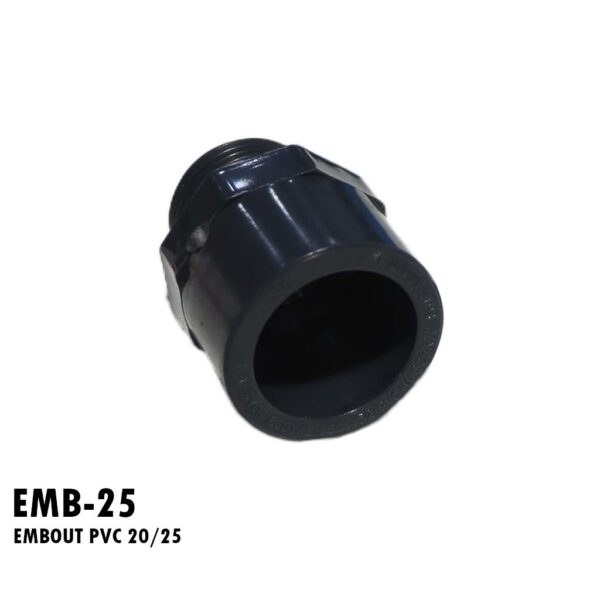 EMBOUT PVC 20/25