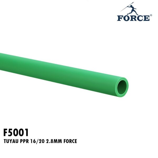 TUYAU PPR 16/20 2.8MM FORCE
