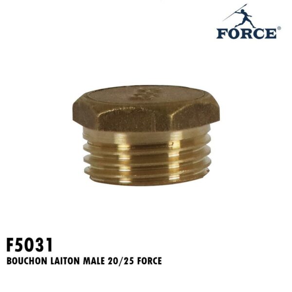 BOUCHON LAITON MALE 20/25 FORCE