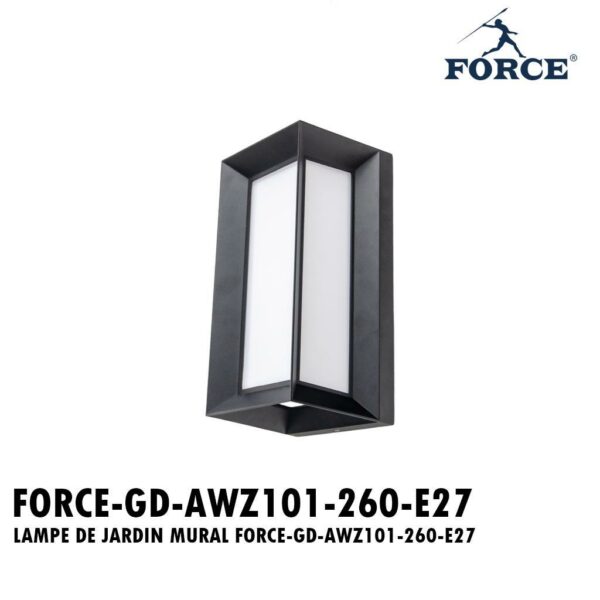 LAMPE DE JARDIN MURAL FORCE-GD-AWZ101-260-E27
