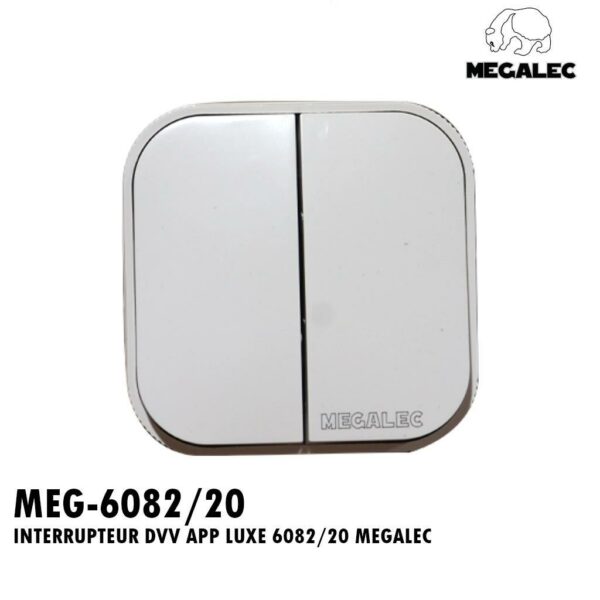 INTERRUPTEUR DVV APP LUXE 6082/20 MEGALEC