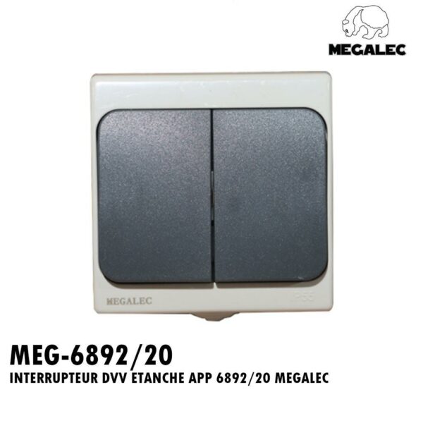 INTERRUPTEUR DVV ETANCHE APP 6892/20 MEGALEC