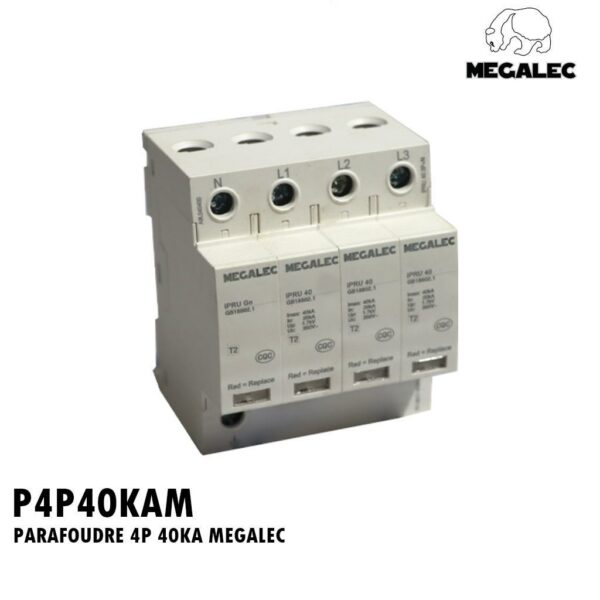 PARAFOUDRE 4P 40KA MEGALEC
