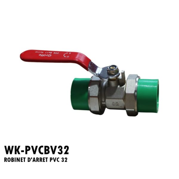 ROBINET D'ARRET PVC 32