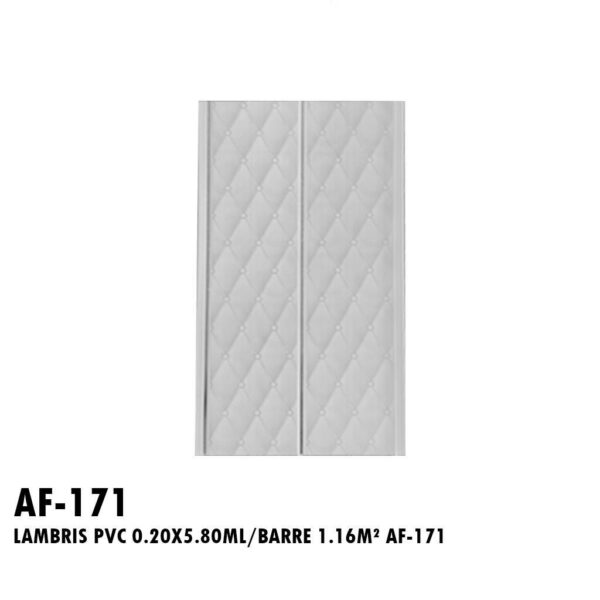 LAMBRIS PVC 0.20X5.80ML/BARRE 1.16M² AF-171
