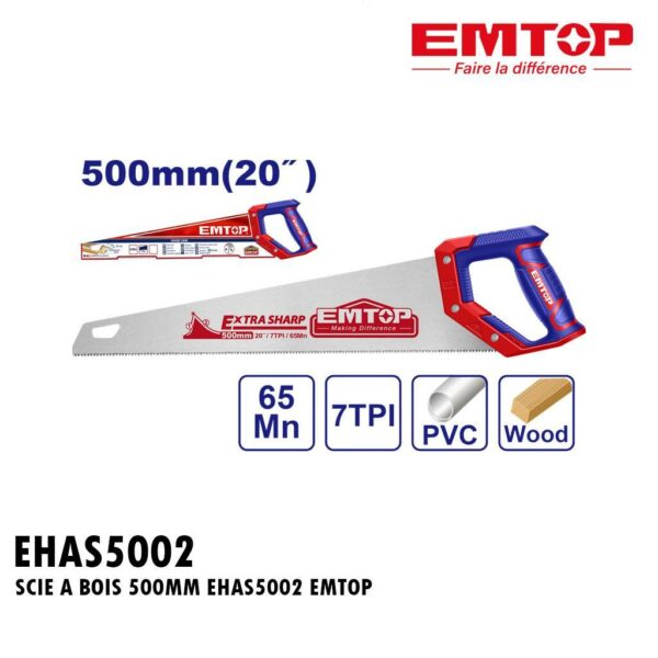 SCIE A BOIS 500MM EHAS5002 EMTOP