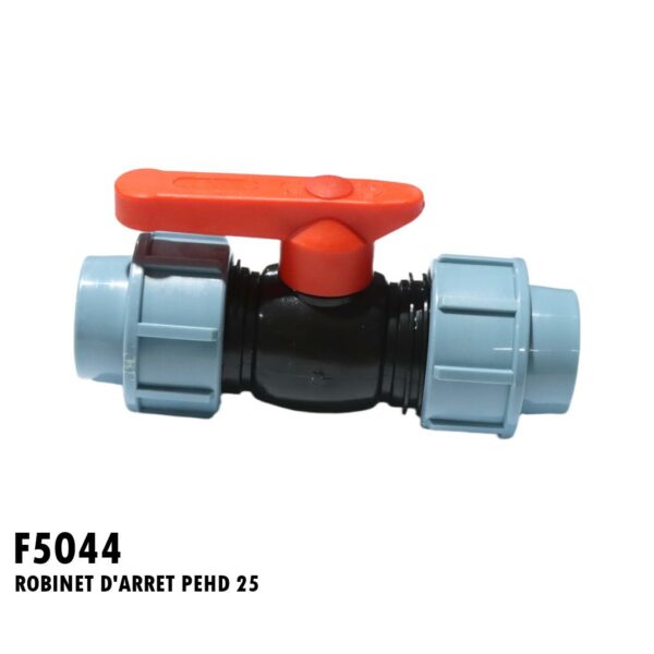 ROBINET D'ARRET PEHD 25