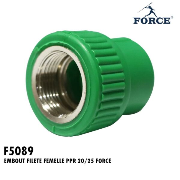 EMBOUT FILETE FEMELLE PPR 20/25 FORCE