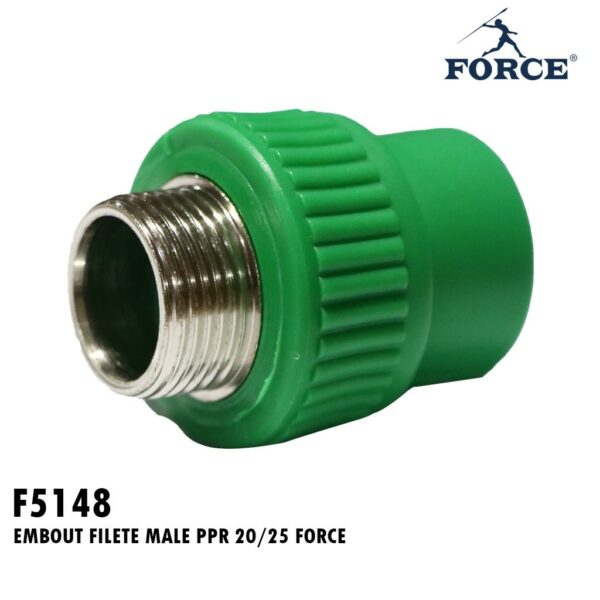 EMBOUT FILETE MALE PPR 20/25 FORCE