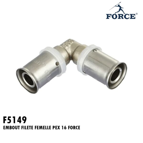 EMBOUT FILETE FEMELLE PEX 16 FORCE