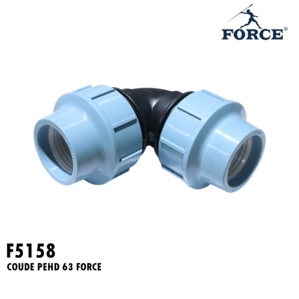 COUDE PEHD 63 FORCE